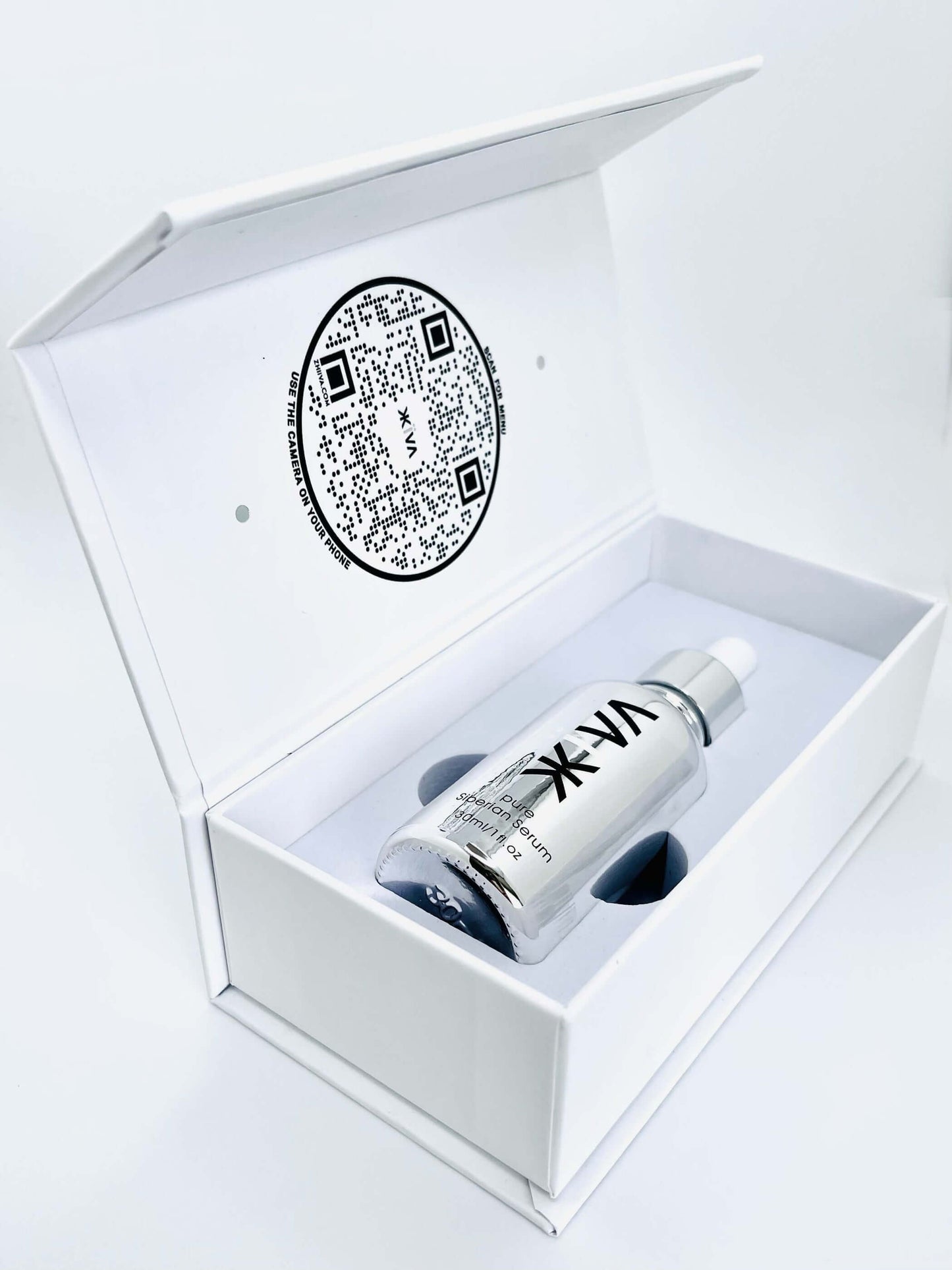 Zhiiva skincare is a pure, organic, chemistry-free, and all-natural serum from the Siberian Taiga Forest. We plant one tree for every bottle of Zhiiva sold.